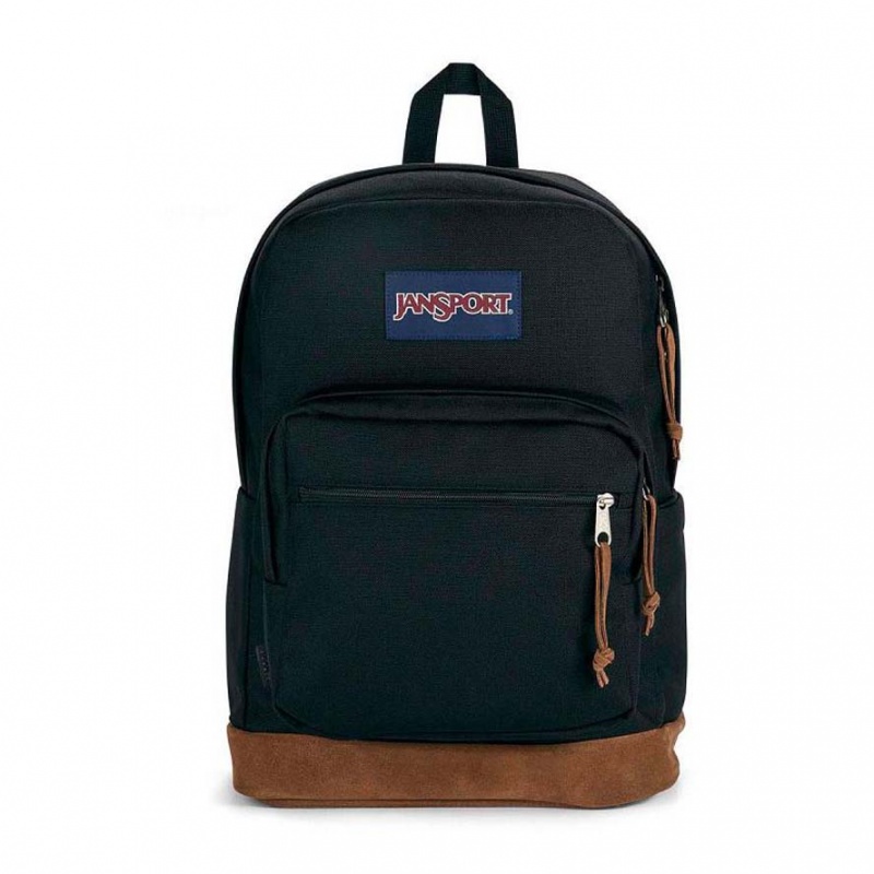 JanSport Right Pack Ruksaci Školske ruksake Crne | DHRVO23623