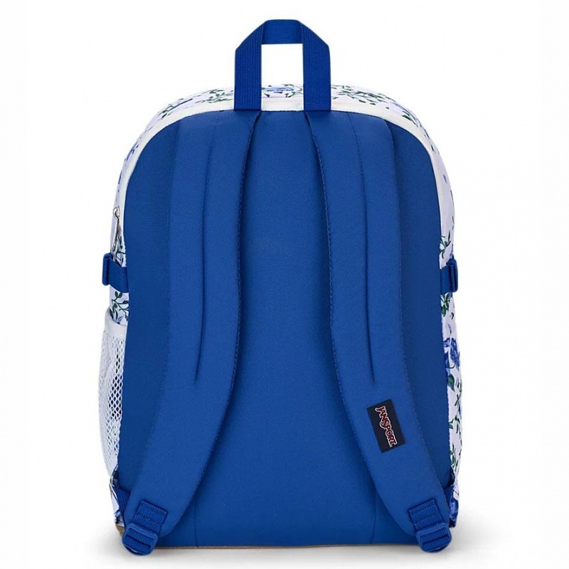 JanSport SUEDE CAMPUS Ruksaci Laptop Ruksak Bijele Plave | FHRUI42786