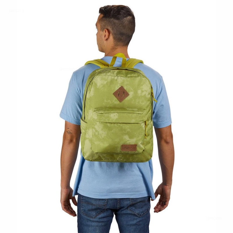 JanSport SUPERBREAK PLUS FX Ruksaci Laptop Ruksak Zelene | MHRHR66209