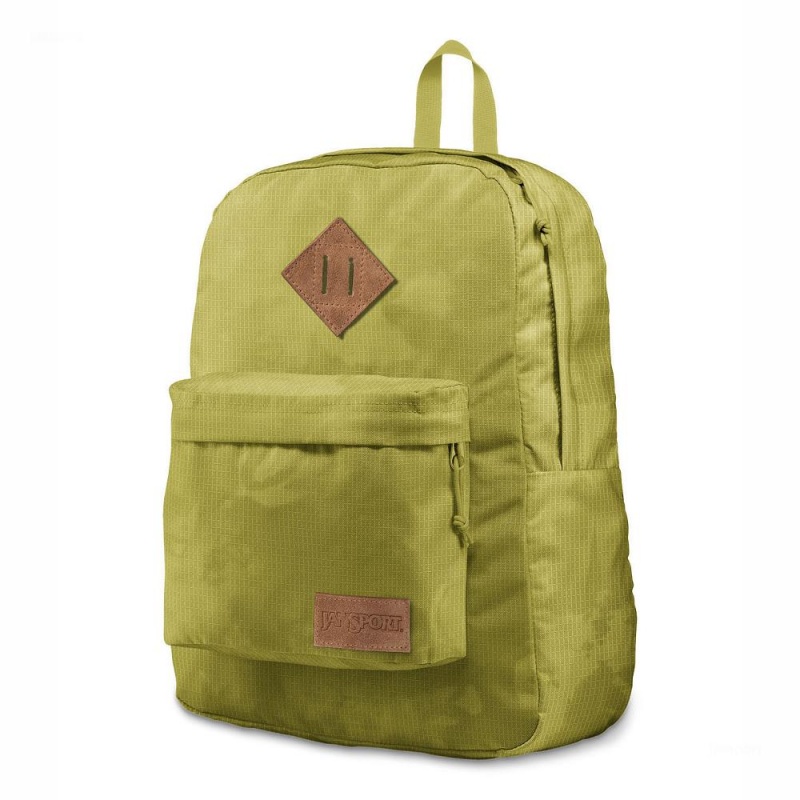 JanSport SUPERBREAK PLUS FX Ruksaci Laptop Ruksak Zelene | MHRHR66209