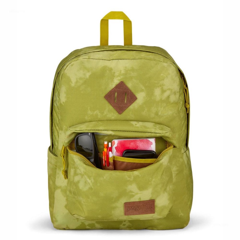 JanSport SUPERBREAK PLUS FX Ruksaci Laptop Ruksak Zelene | MHRHR66209