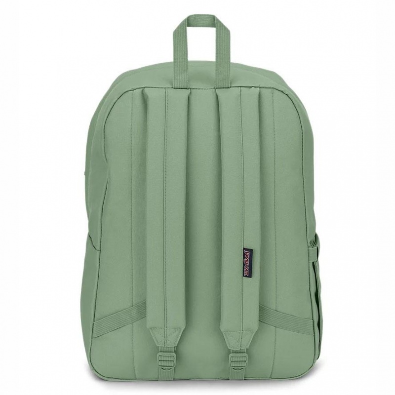 JanSport SuperBreak® Plus Ruksaci Laptop Ruksak Zelene | HRZPD29822