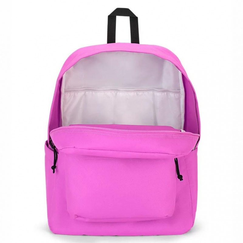 JanSport SuperBreak® Plus Ruksaci Laptop Ruksak Roze | PHRQX66805