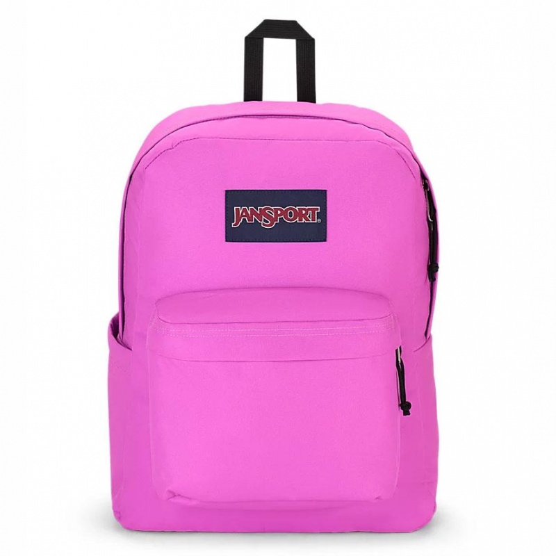 JanSport SuperBreak® Plus Ruksaci Laptop Ruksak Roze | PHRQX66805