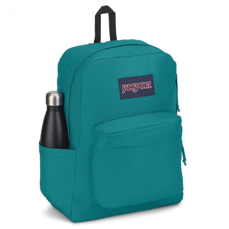 JanSport SuperBreak® Plus Ruksaci Laptop Ruksak Tirkizne | BHRSD29761