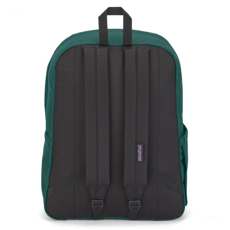 JanSport SuperBreak® Plus Ruksaci Laptop Ruksak Tamno Zelene | DHRVO49132