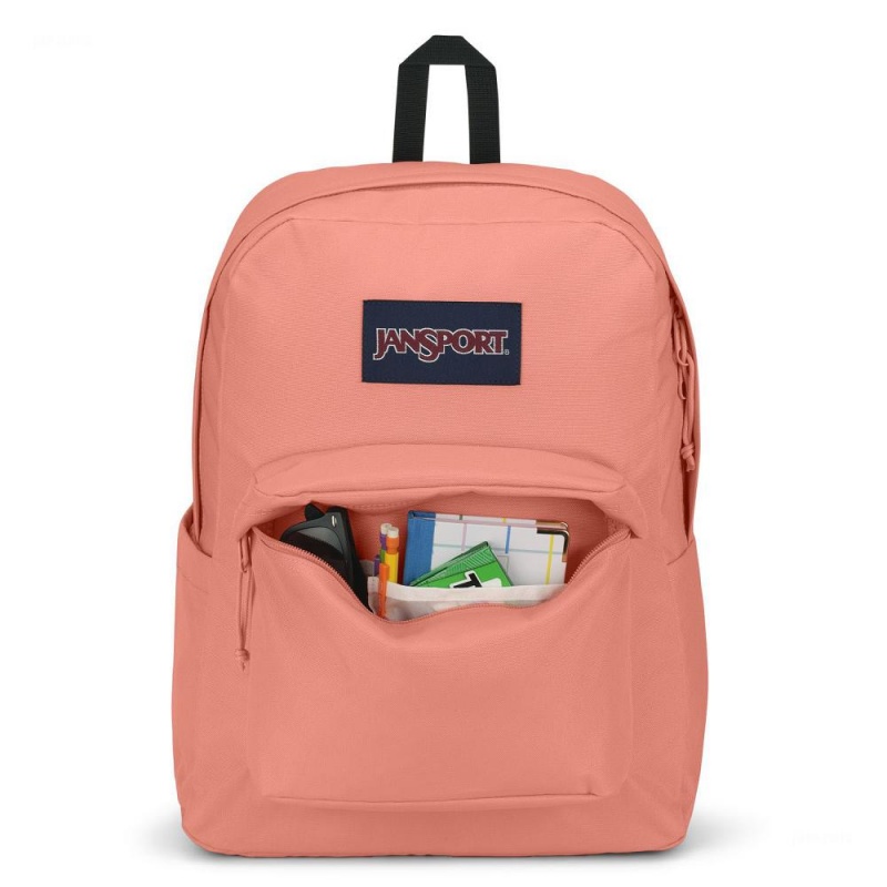 JanSport SuperBreak® Plus Ruksaci Laptop Ruksak Roze | SHRNY96928