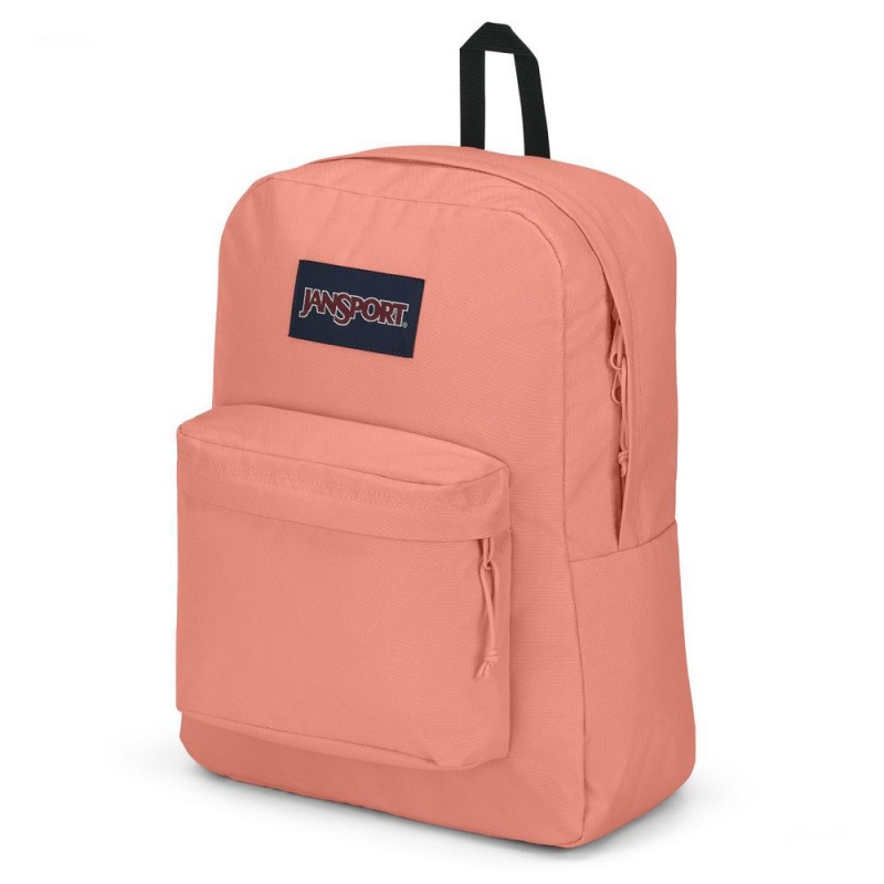 JanSport SuperBreak® Plus Ruksaci Laptop Ruksak Roze | SHRNY96928