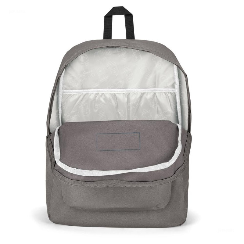 JanSport SuperBreak® Plus Ruksaci Laptop Ruksak Tamno Sive | HRJVR94111