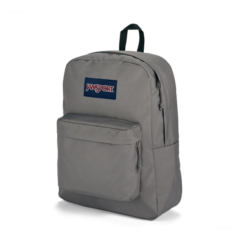 JanSport SuperBreak® Plus Ruksaci Laptop Ruksak Tamno Sive | HRJVR94111