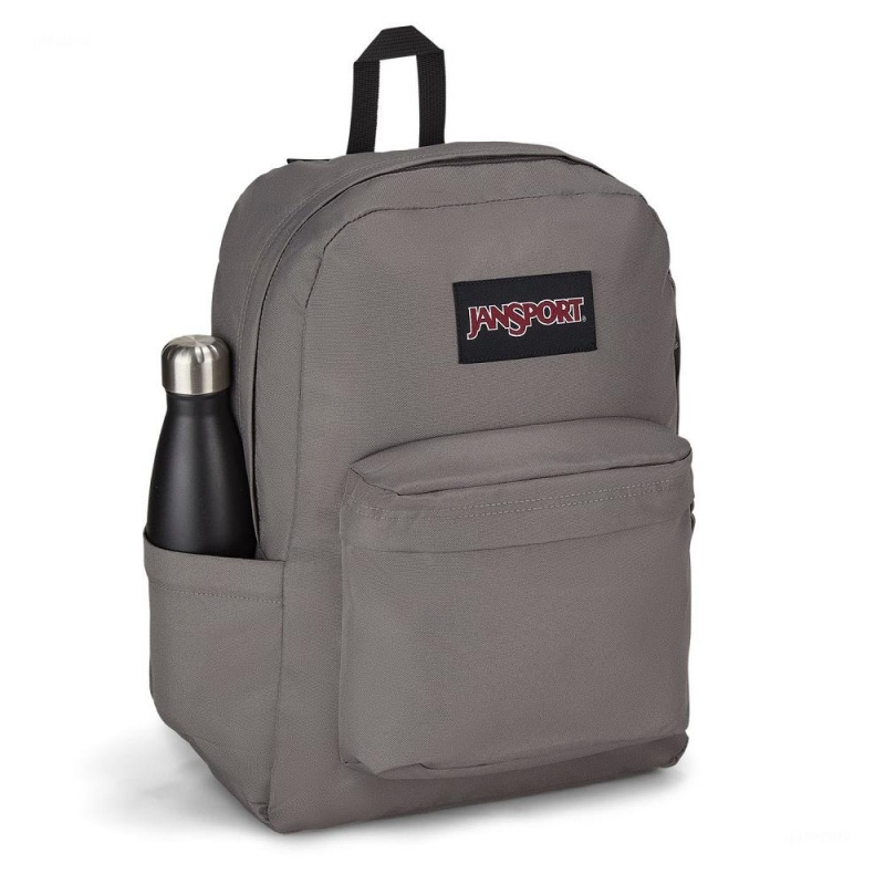 JanSport SuperBreak® Plus Ruksaci Laptop Ruksak Tamno Sive | HRJVR94111