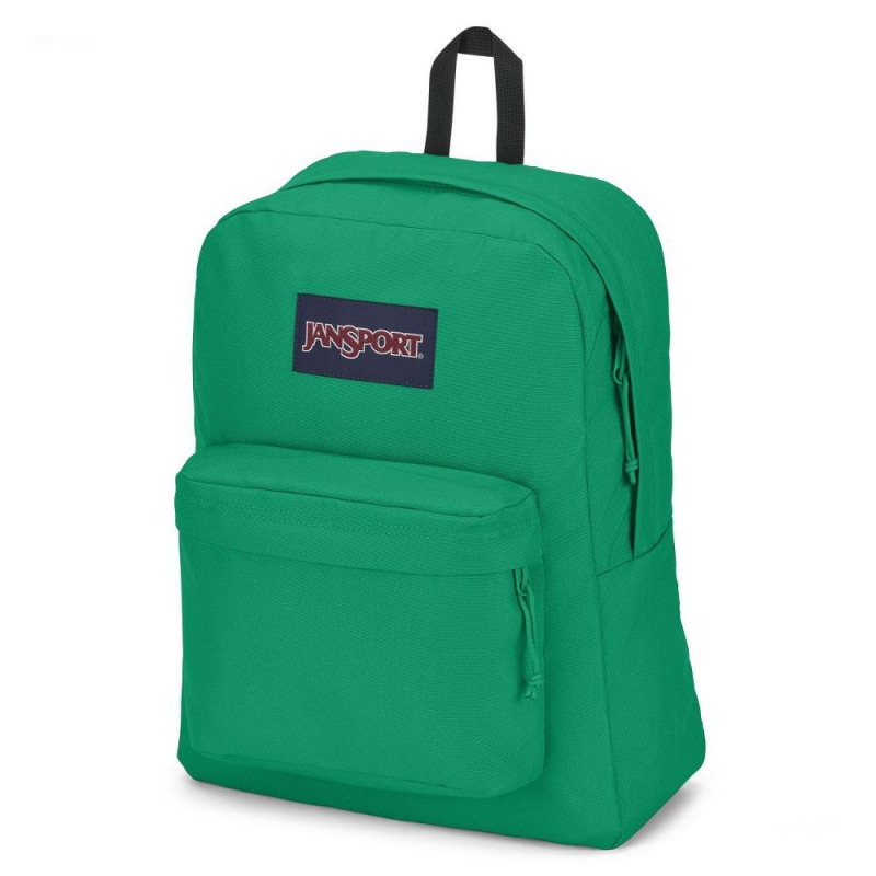 JanSport SuperBreak® Plus Ruksaci Školske ruksake Zelene | SHRNY60235