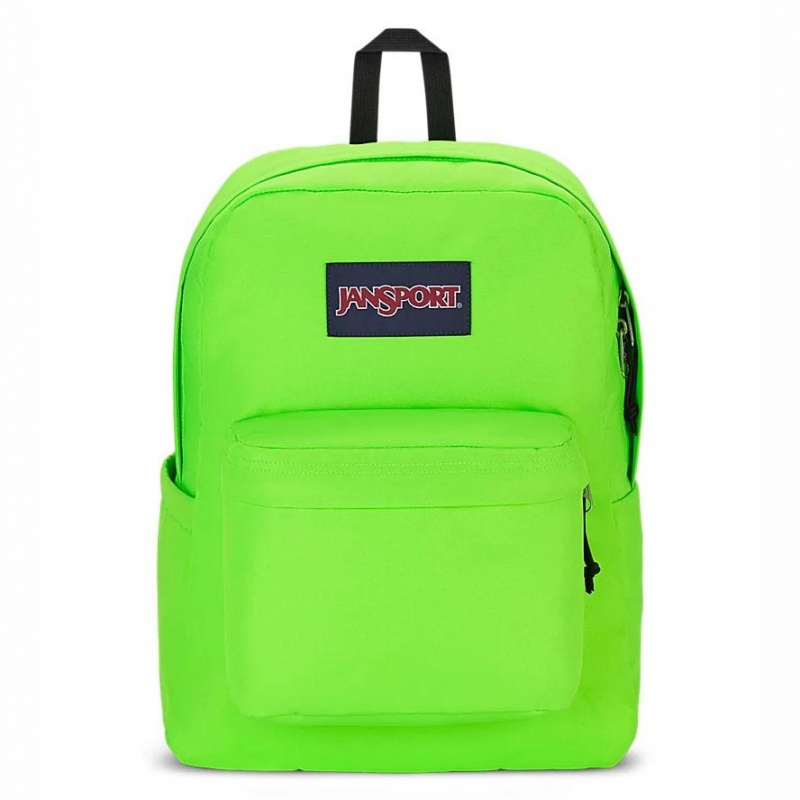 JanSport SuperBreak® Plus Ruksaci Školske ruksake Zelene | MHRHR11881