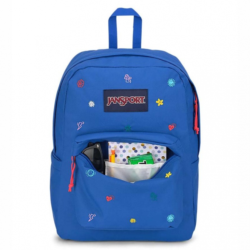 JanSport SuperBreak® Plus Ruksaci Školske ruksake Plave | HRDFL59872