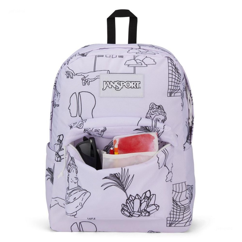 JanSport SuperBreak® Ruksaci Školske ruksake Ljubičaste | HRJVR58541