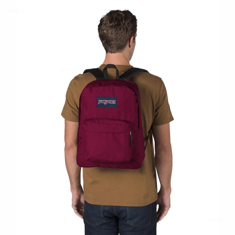 JanSport SuperBreak® Ruksaci Školske ruksake Bordo | THRWZ23137